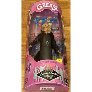 VTG Grease Sandy Poseable Figure Doll Limited Edition Collector 1998 New In Box